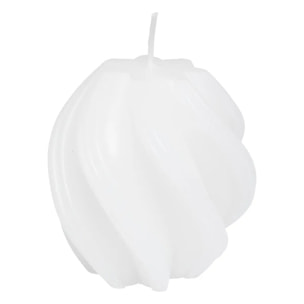 Bougie bâton "Twist wild romance" blanc 187g