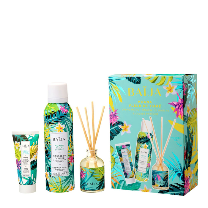 Moana - Coffret Mousse de Douche 200 ml + 2 Produits