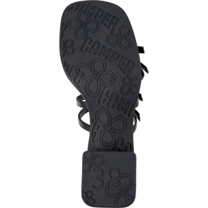 Sandalias - CAMPER Kora Sandal - Negro - Cuero liso