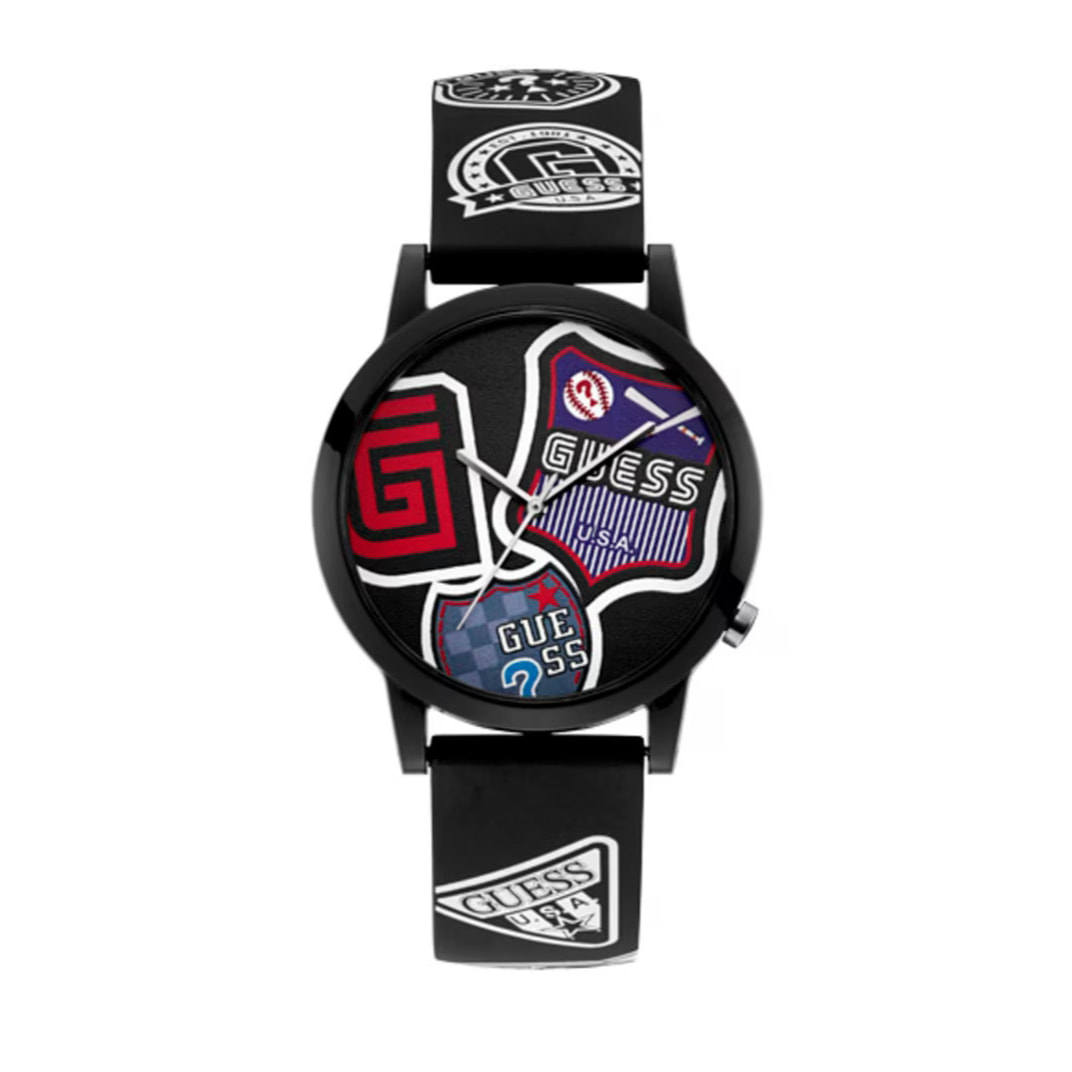 Reloj Guess V1035M1 Unisex Analogico Cuarzo con Correa de Silicona