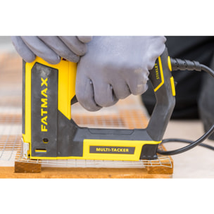 Agrafeuse-Cloueuse Electrique - 5 en 1 - pour 5 Types d'Agrafes et Clous FatMax