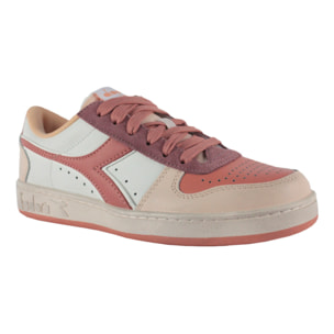 Zapatillas Sneaker para Mujer - DIADORA Magic basket low icona wn 501.178737 01 C9865 Coral haze/Beach sand/Blc