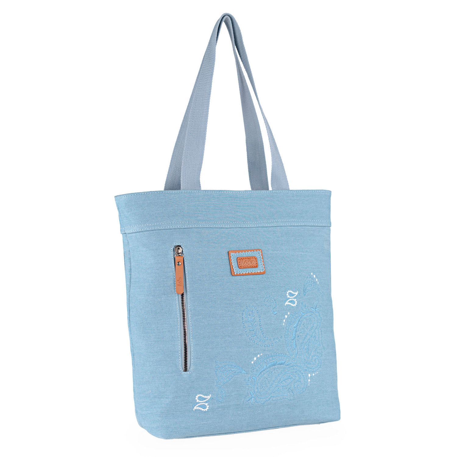 Bolso Shopper-Tote Lois Cincinnati Azul