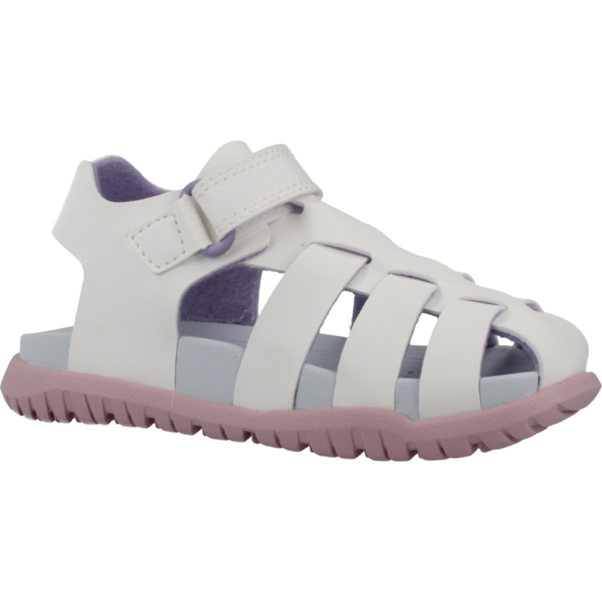 Sandalias Niña de la marca GEOX  modelo B SANDAL FUSBETTO GI BLANCO
