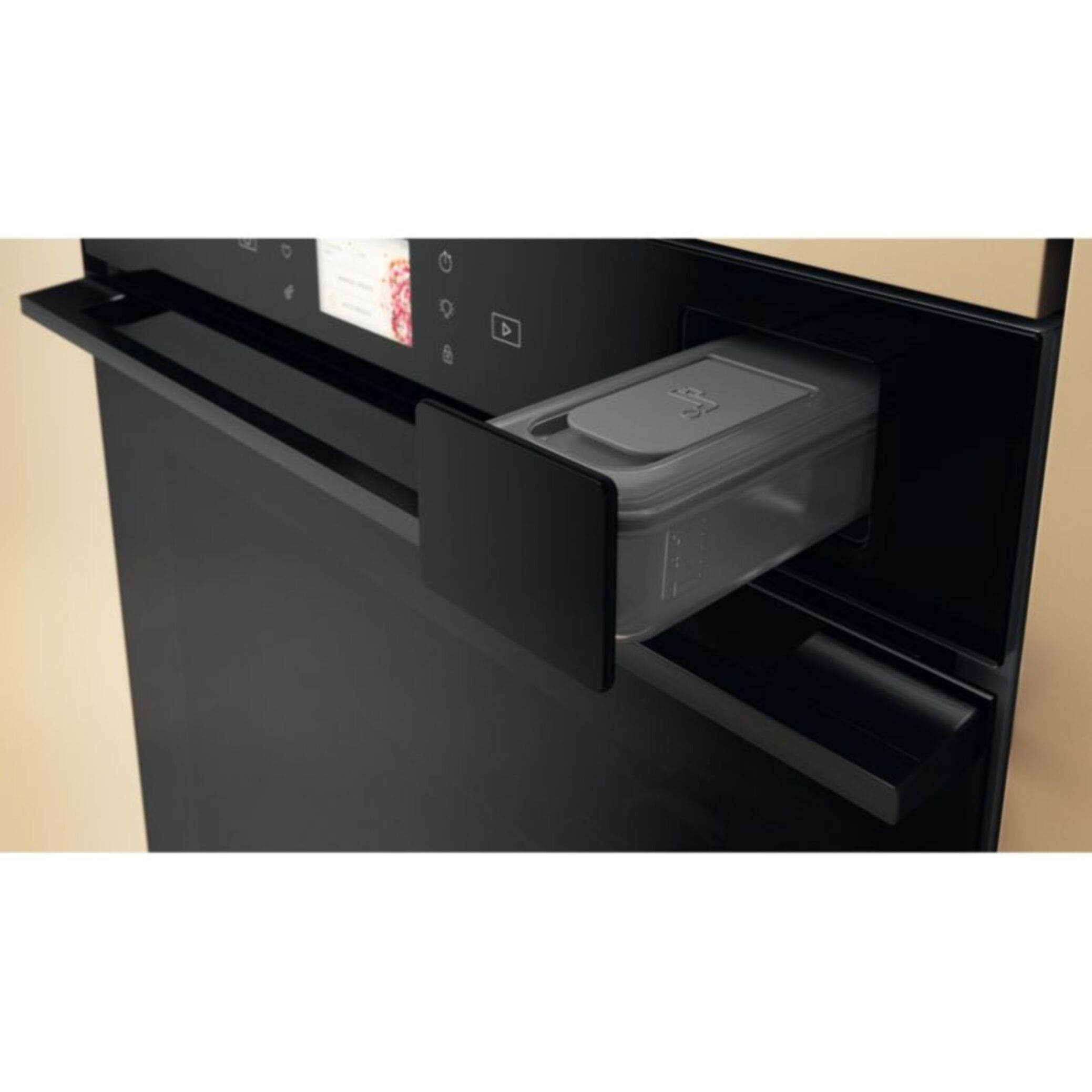 Four encastrable WHIRLPOOL WOI9A8FPT2SBAF Collection W9 - Pyrolyse, 6ème Sens, Sonde de Cuisson, Ecran TFT