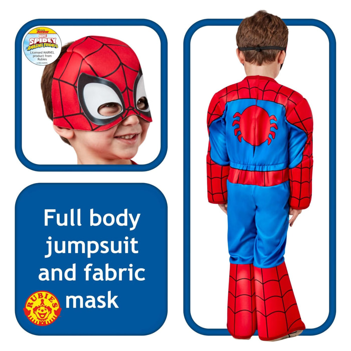DISFRAZ SPIDEY MARVEL 2-3 AÑOS