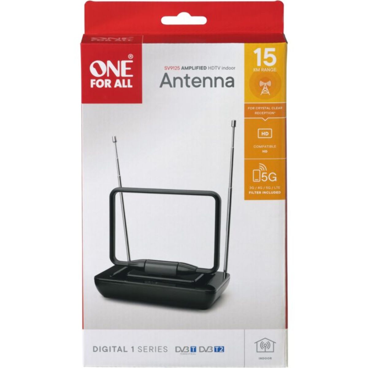 Antenne intérieure ONE FOR ALL SV9125 filtre 5G