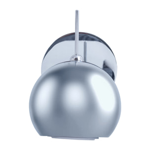 LEDS C4 Espejo de Aumento para Maquillaje con Luz LED. Espejo Retroiluminado para Baño con Brazo Extendible y Ajustable. Cromo