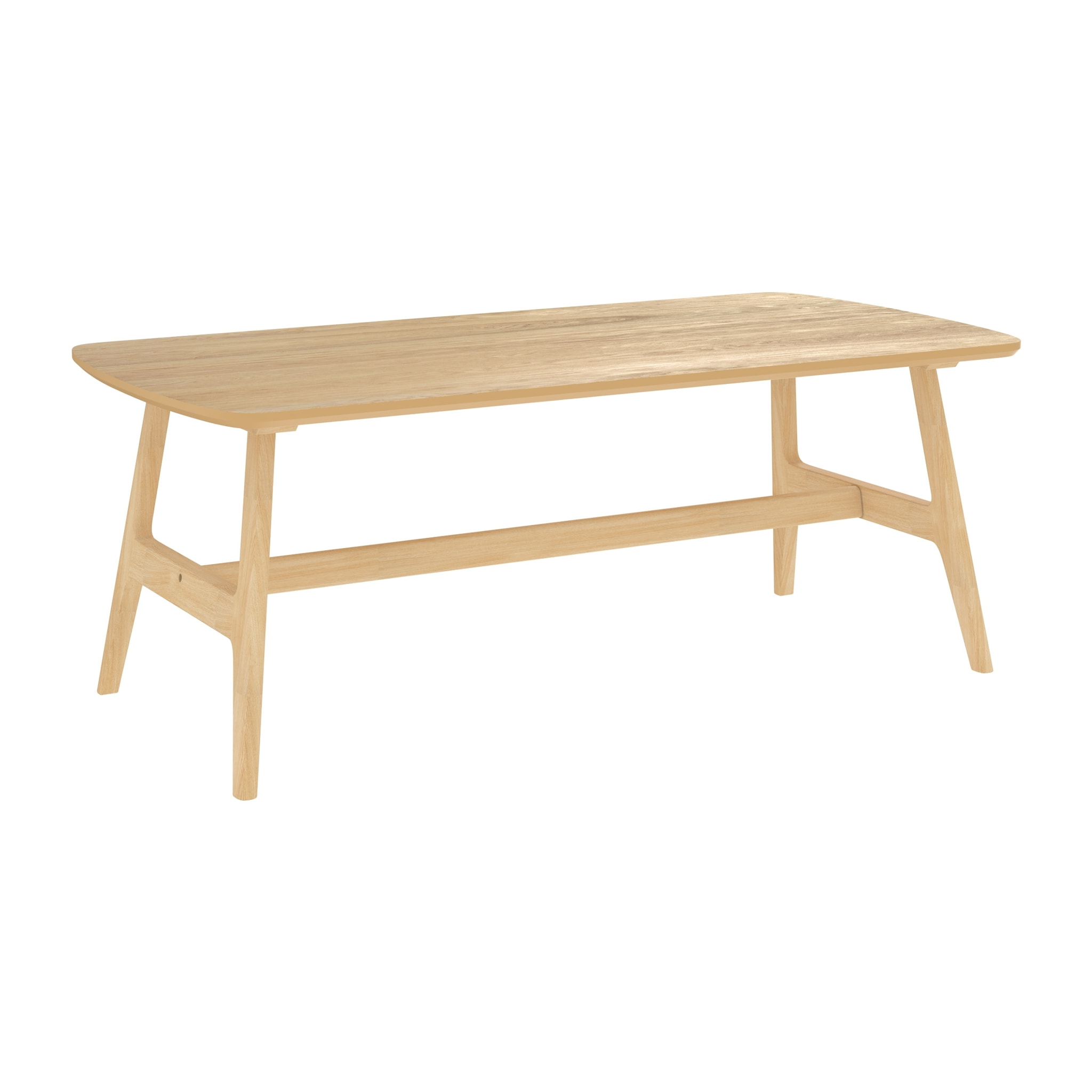 Table basse 120 cm en bois clair - Suly