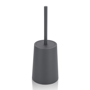 Brosse WC avec support Tomasucci CRIS, gris, 13 × 13 × 18 cm