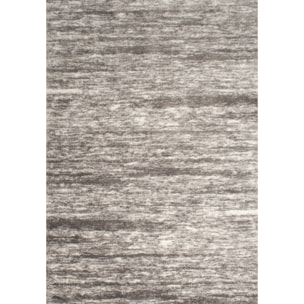 Oslo - tapis shaggy design moderne abstrait gris