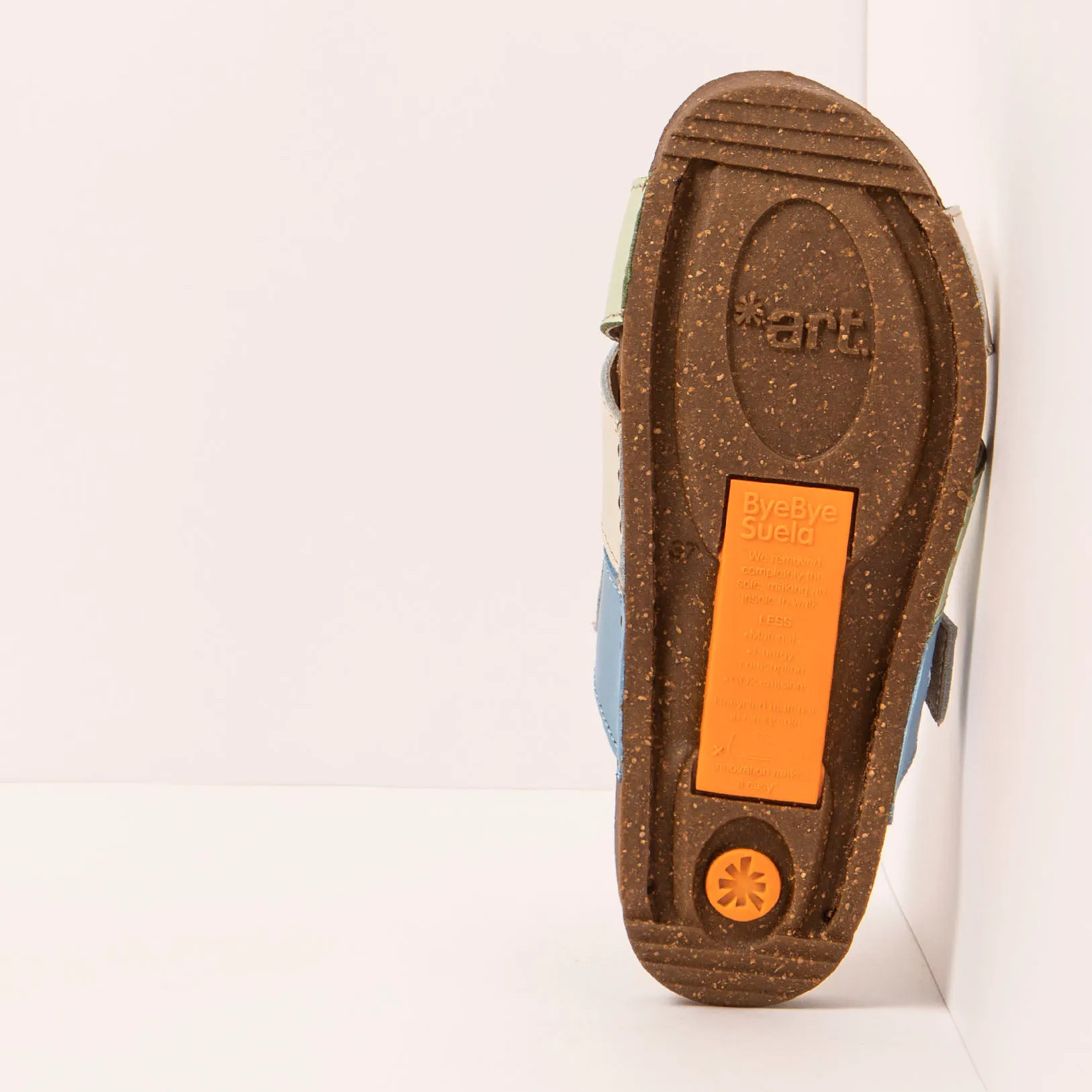 Sandalias 1118 MULTI CREAM-LIMA /I BREATHE color Cream-lima