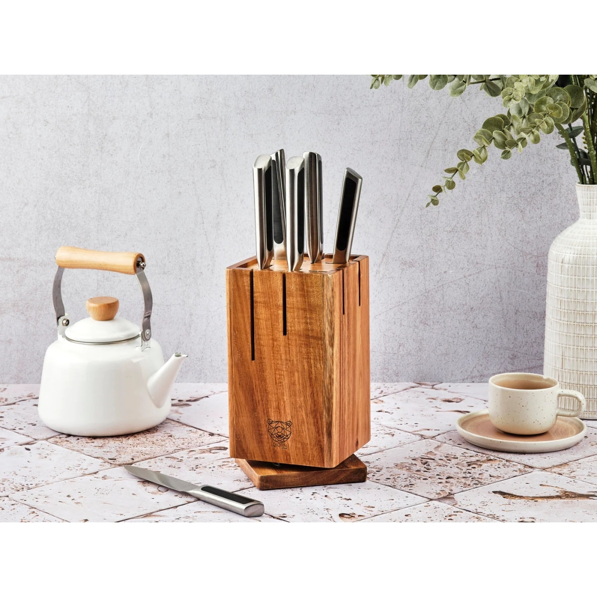 Bloc couteaux de cuisine LOKI SKAGEN - 7 pièces