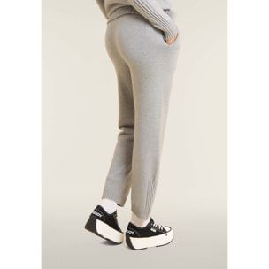 Pantalone donna gamba dritta in tricot