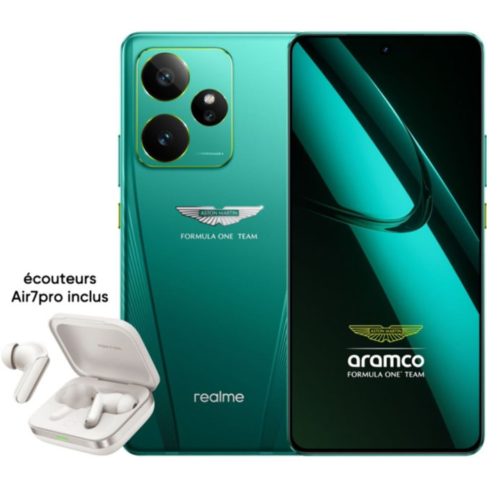 Smartphone REALME Pack GT7 Aston martin + Buds Air 7Pro