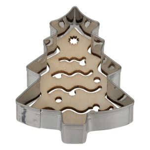 Emporte-pièces avec embrosseurs Noël 6 pièces