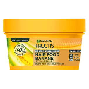 Lot de 6 - Garnier Fructis Hair Food Masque Banane 320 ml
