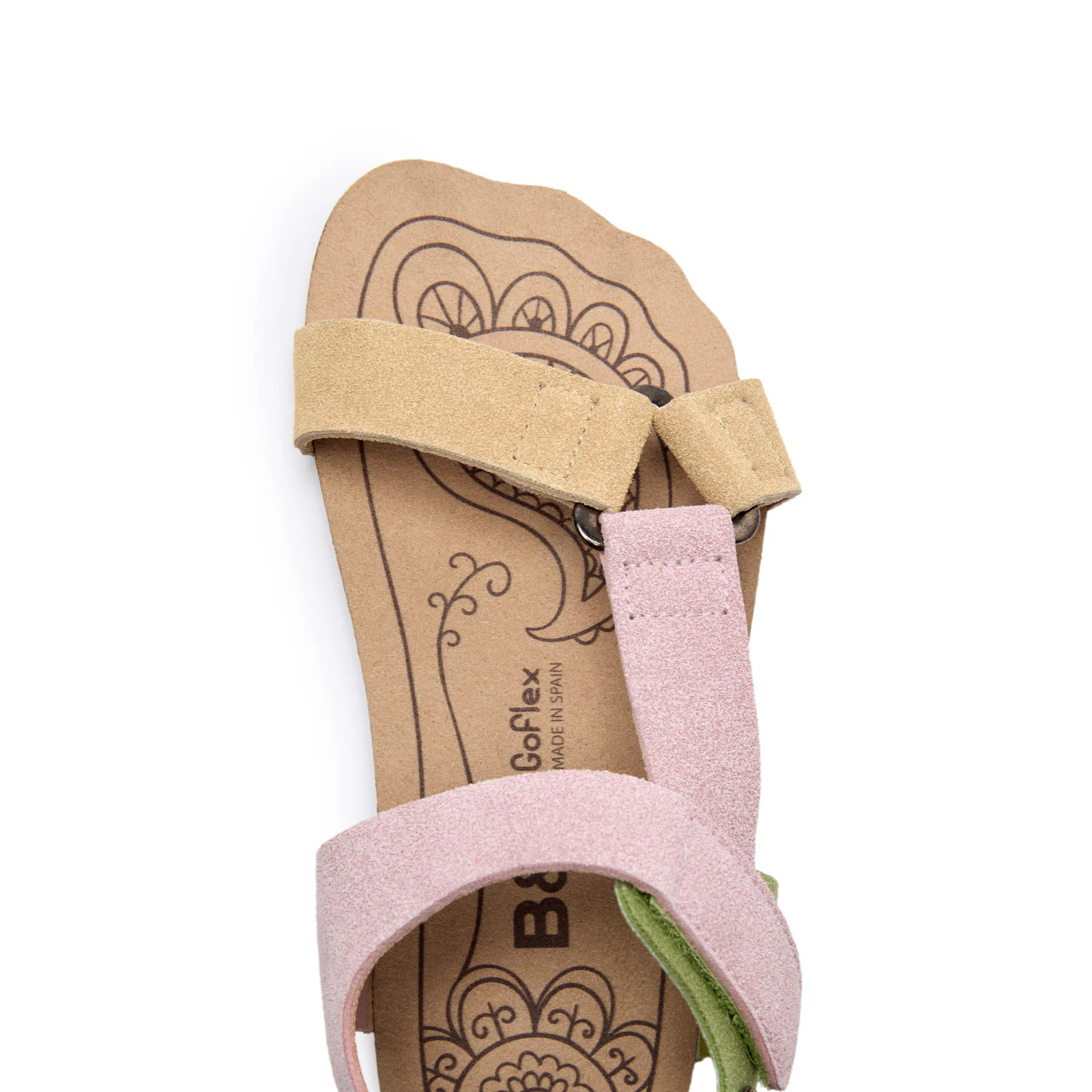 Sandalias Abiertas Barefoot Goflex en Multicolor