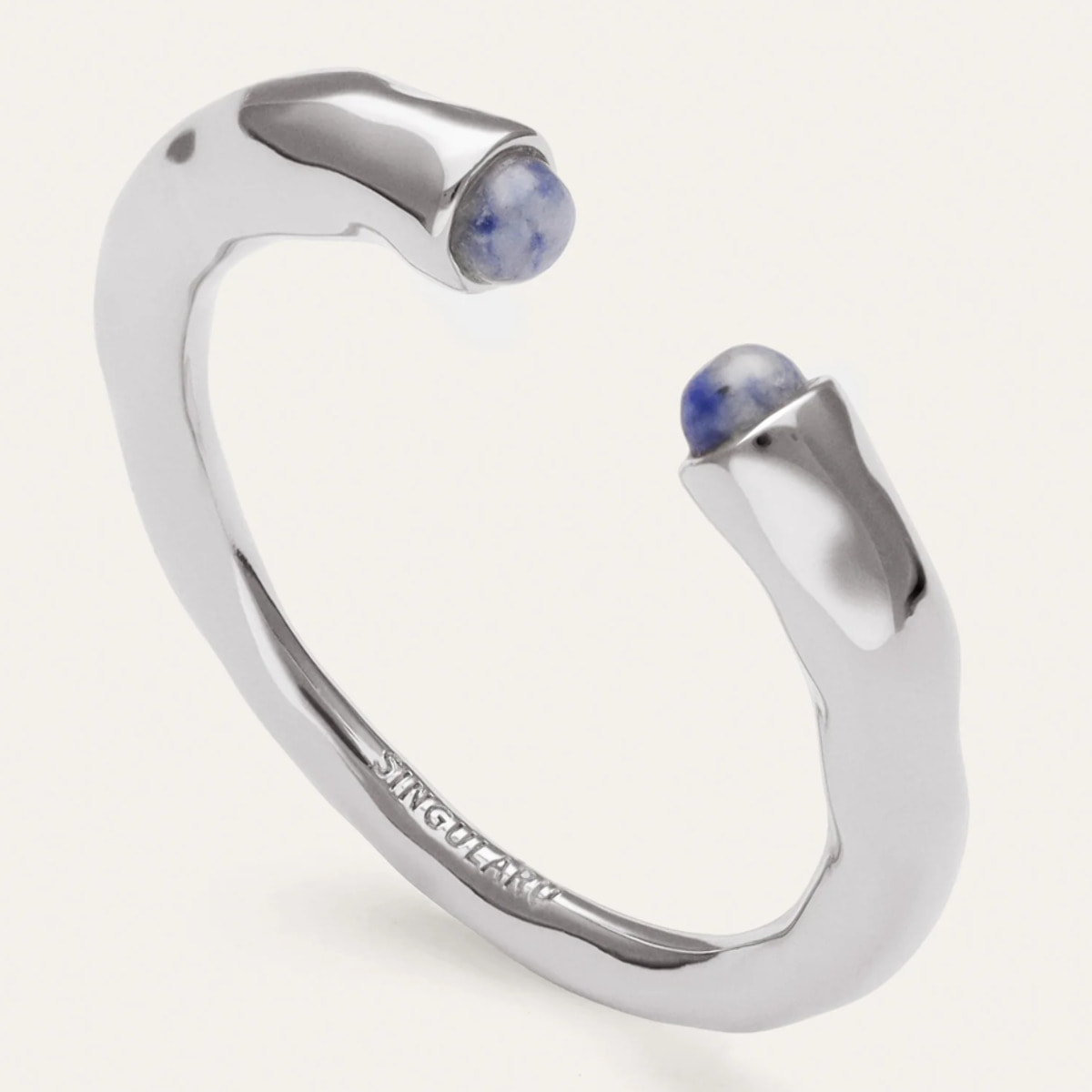 Anello Cane Cianita