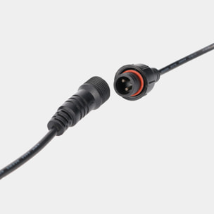 LEDS C4 Sistema Lineal IP65-IP67 Vercle Lineal 500mm LED 10.3 Blanco cálido - 3000K Negro 211lm