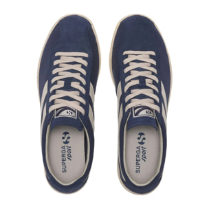 Superga - Sneakers Uomo Donna Bianco - 1960 CAPRI COTTON HAIRYSUEDE