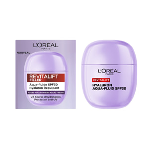 L'Oréal Paris Revitalift Filler Aqua-Fluide SPF30 Hyaluron Repulpant 40ml