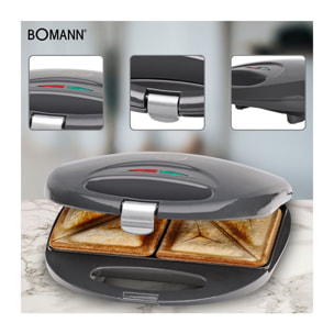 Appareil à croque monsieur Bomann ST 5016 CB Gris