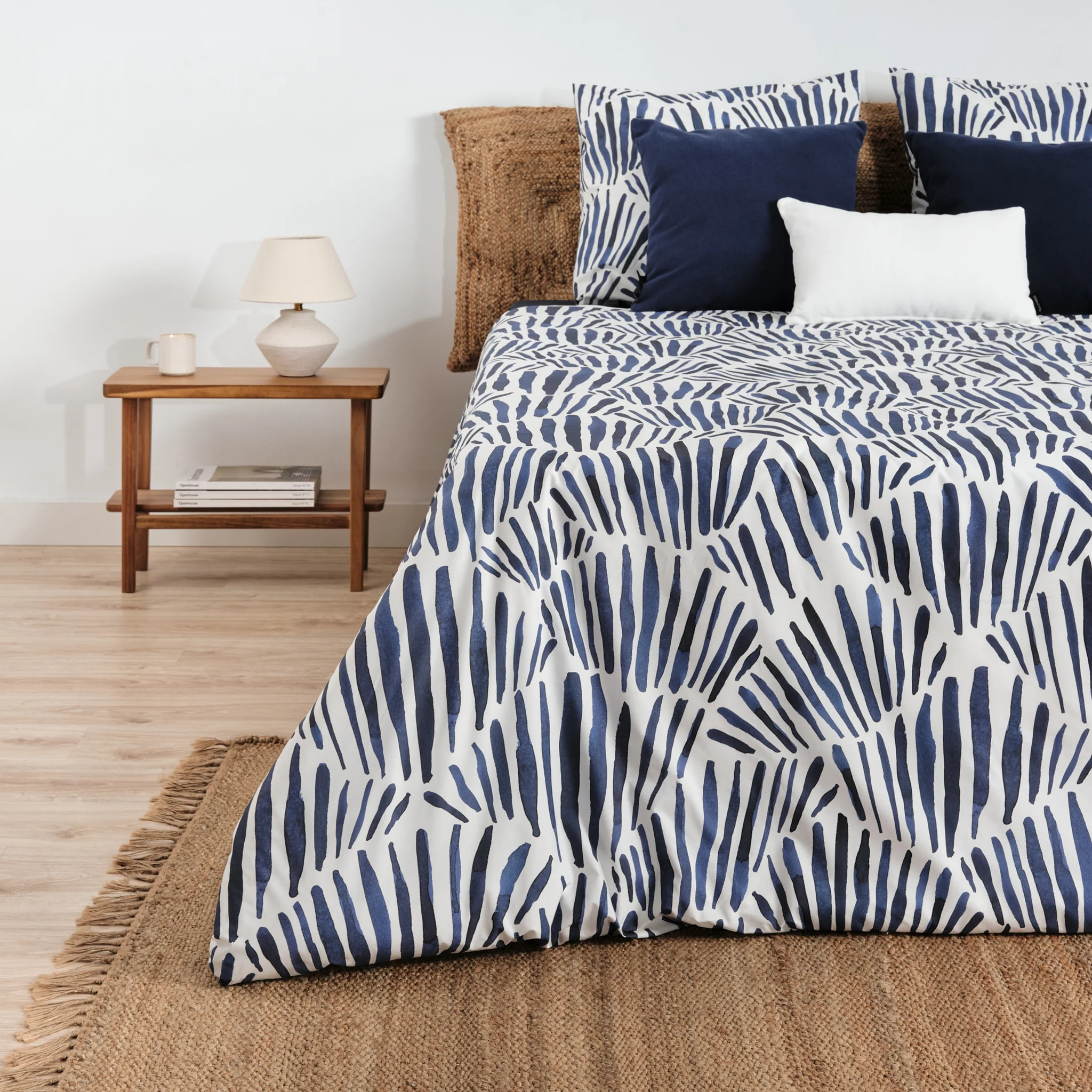 Housse de couette 100 % coton 80 fils Gavina