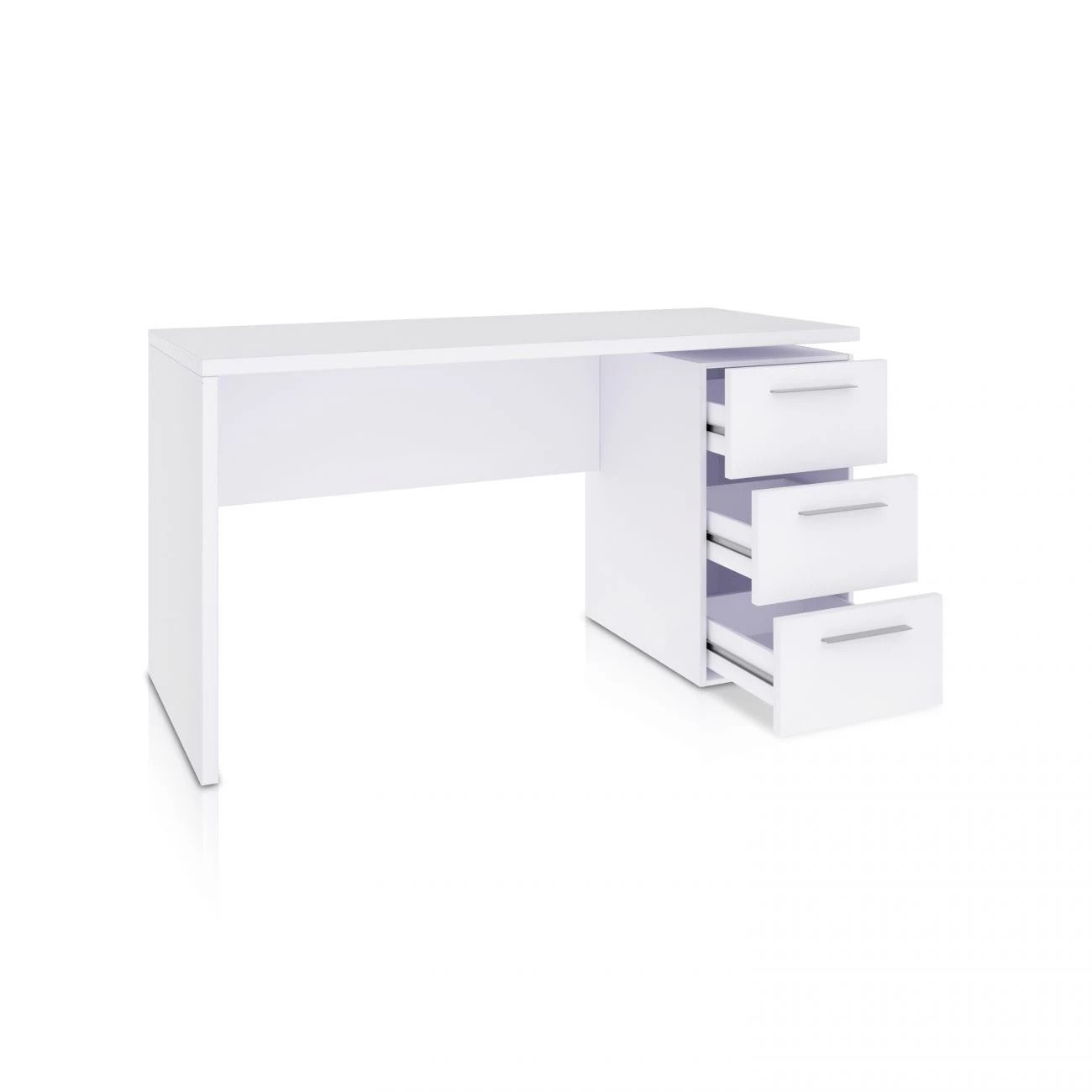 Mesa de escritorio Sasha Blanco Artik (Blanco Mate)