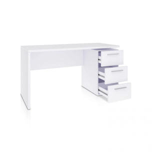 Mesa de escritorio Sasha Blanco Artik (Blanco Mate)