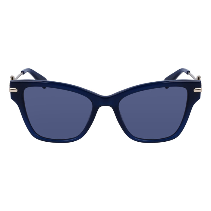 Longchamp - lunettes de soleil - bleu - indice solaire : cat. 3