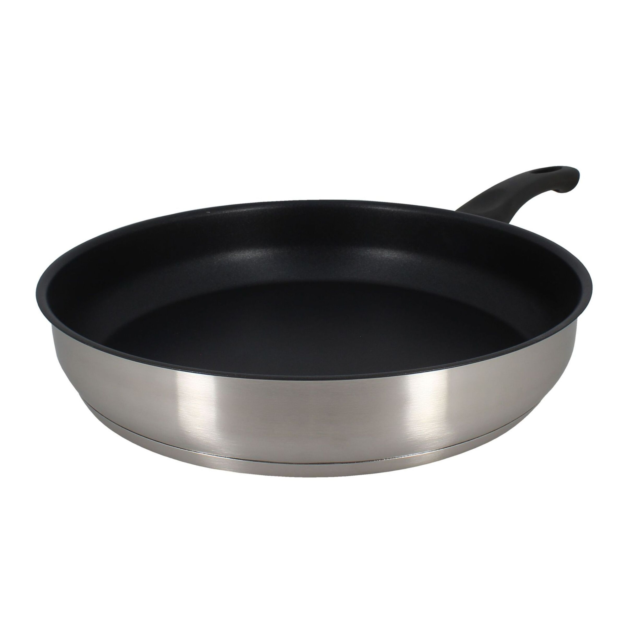 Poêle antiadhésive en acier inoxydable 28cm - tous feux FIRST