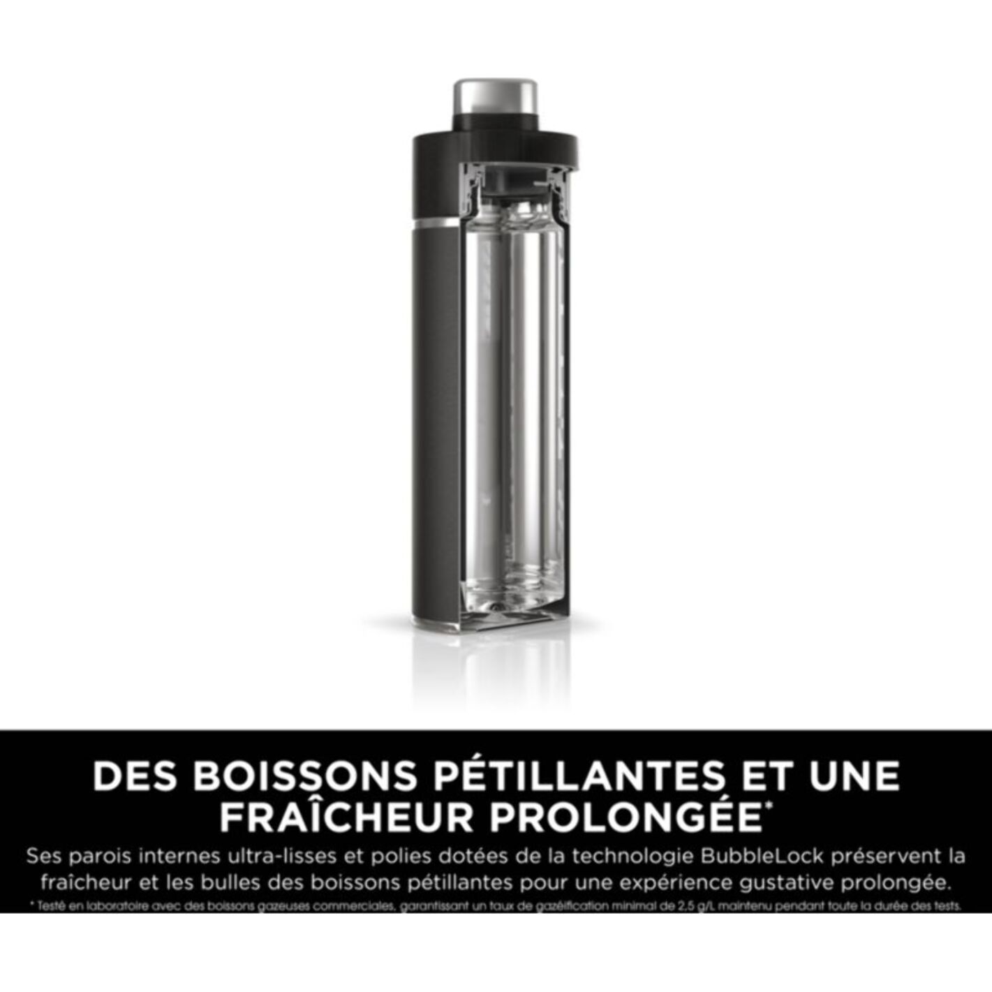 Bouteille isotherme NINJA Thirsti 530ml Travel Bottle Black