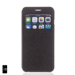 DAM COPRI LIBRO CON FINESTRA CHIUSURA MAGNETICA IP6/6S 7x1x14 Cm. Colore nero