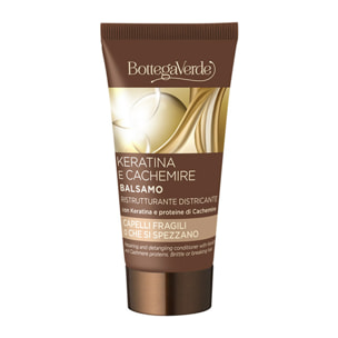 Keratina e Cachemire - Balsamo ristrutturante districante
