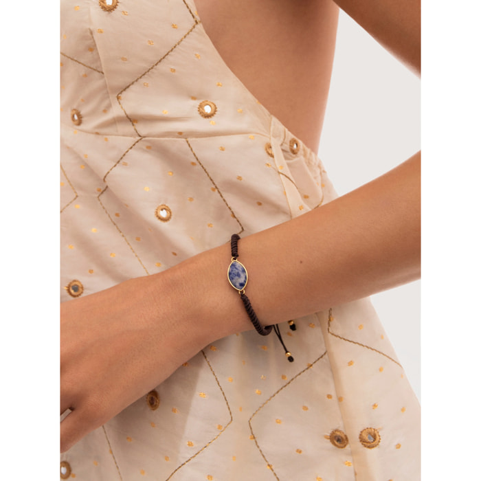 Bracciale Alma Amulet Acciao Placcato Oro