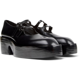 Bailarinas - CAMPER Billie - Negro - Cuero liso