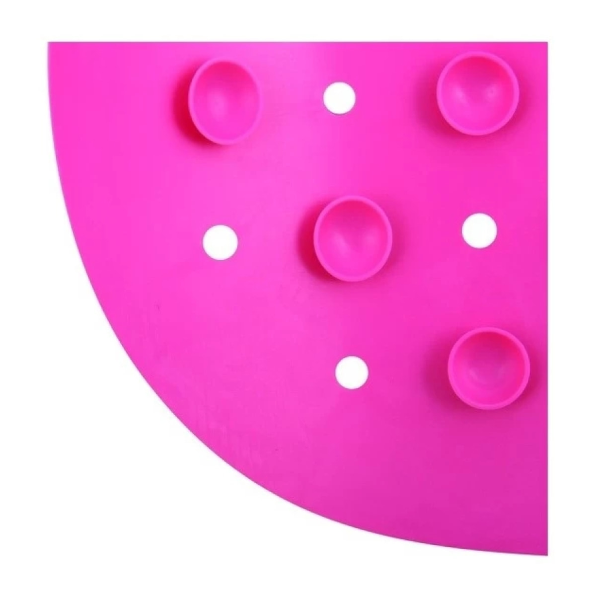 Tapis Fond de douche antidérapant Caoutchouc CLASS 54x54cm Fuschia MSV