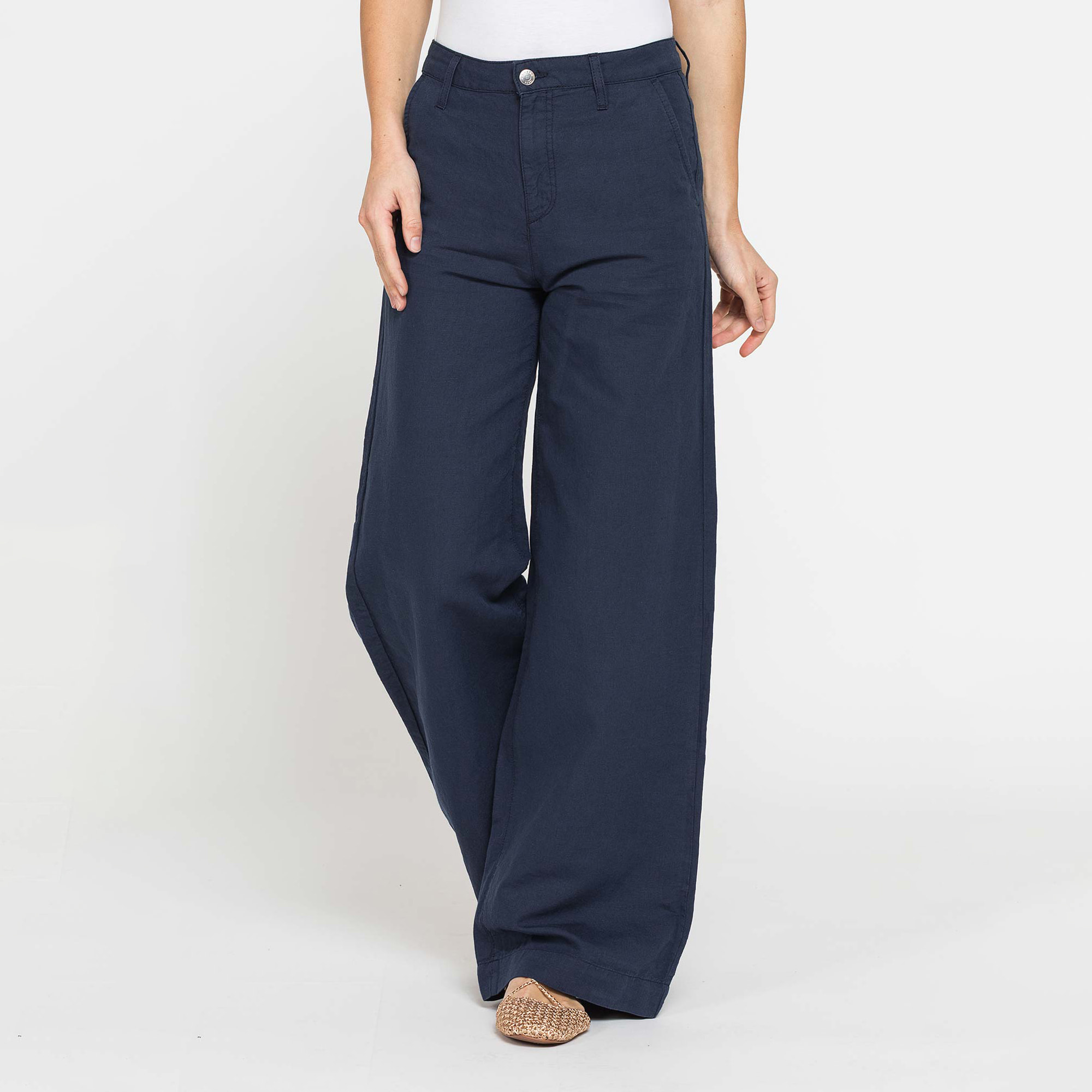 PANTALONE MOD.763 IN TESSUTO LINO COTONE