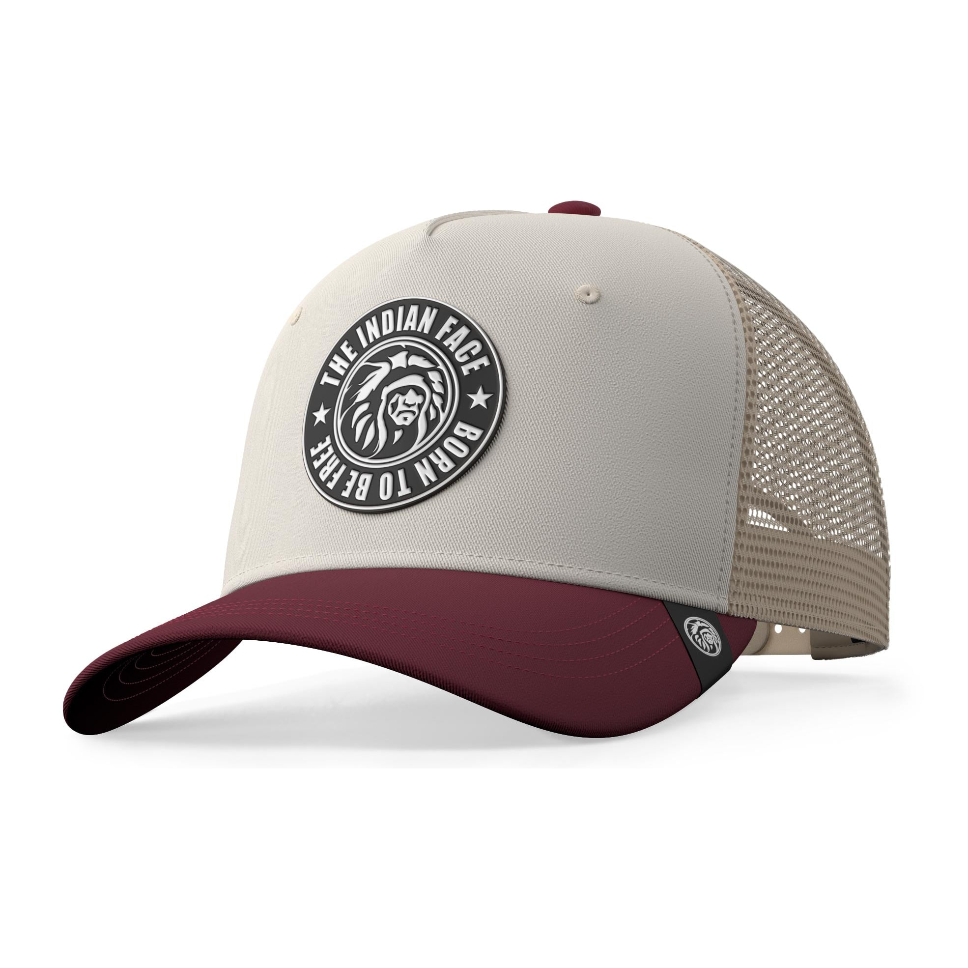 Gorra Trucker Born to Be Free Marron The Indian Face para hombre y mujer