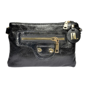 Borsa a spalla Anna Luchini Nero