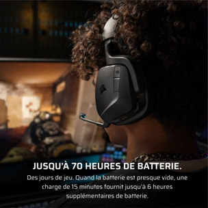 Casque gamer CORSAIR VOID SANS FIL v2 Carbon