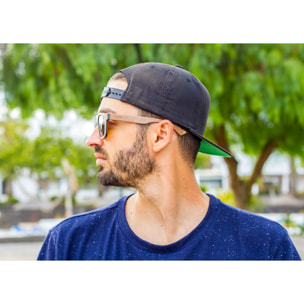 Gafas de sol OCEAN VENICE BEACH - Madera skate marrón / Polarizada marrón