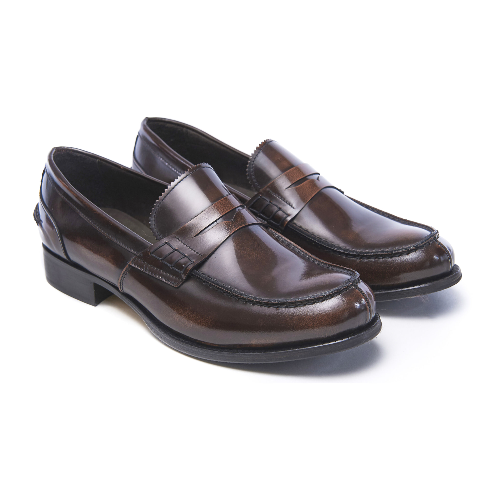 Loafer British Passport marrone