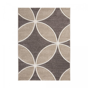 Tapis salon et chambre tissé motif floral LOFO