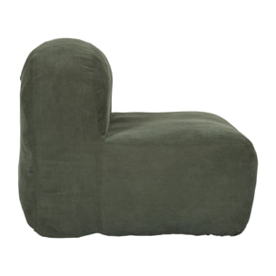 Fauteuil - HOME DECO FACTORY - Jules - Compact - Vert