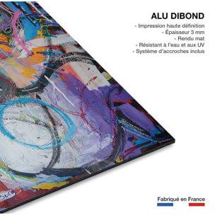 Tableau abstraite odalisque Tableau alu Dibond