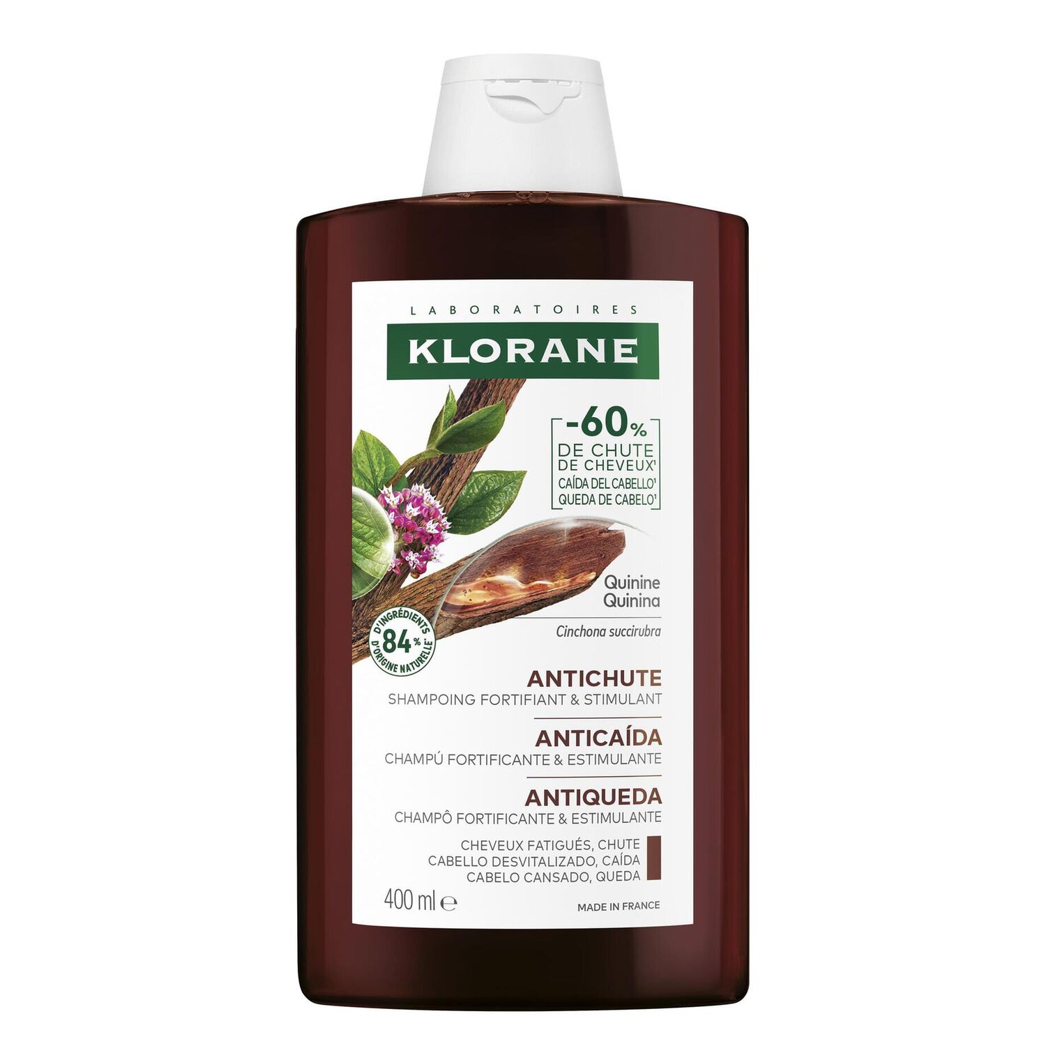 Antichute - Shampoing fortifiant et stimulant