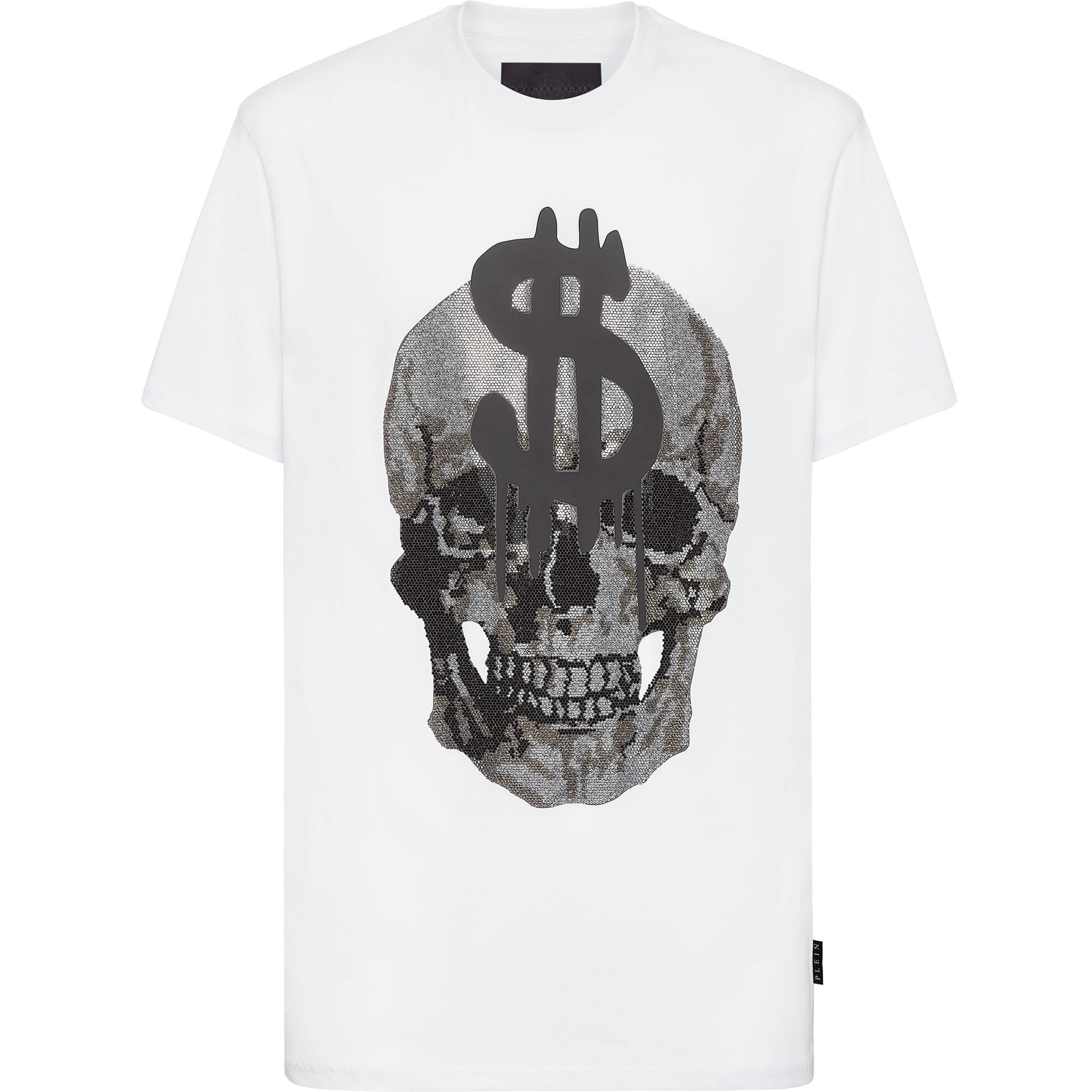 PHILIPP PLEIN T-Shirt Round Neck SKULL