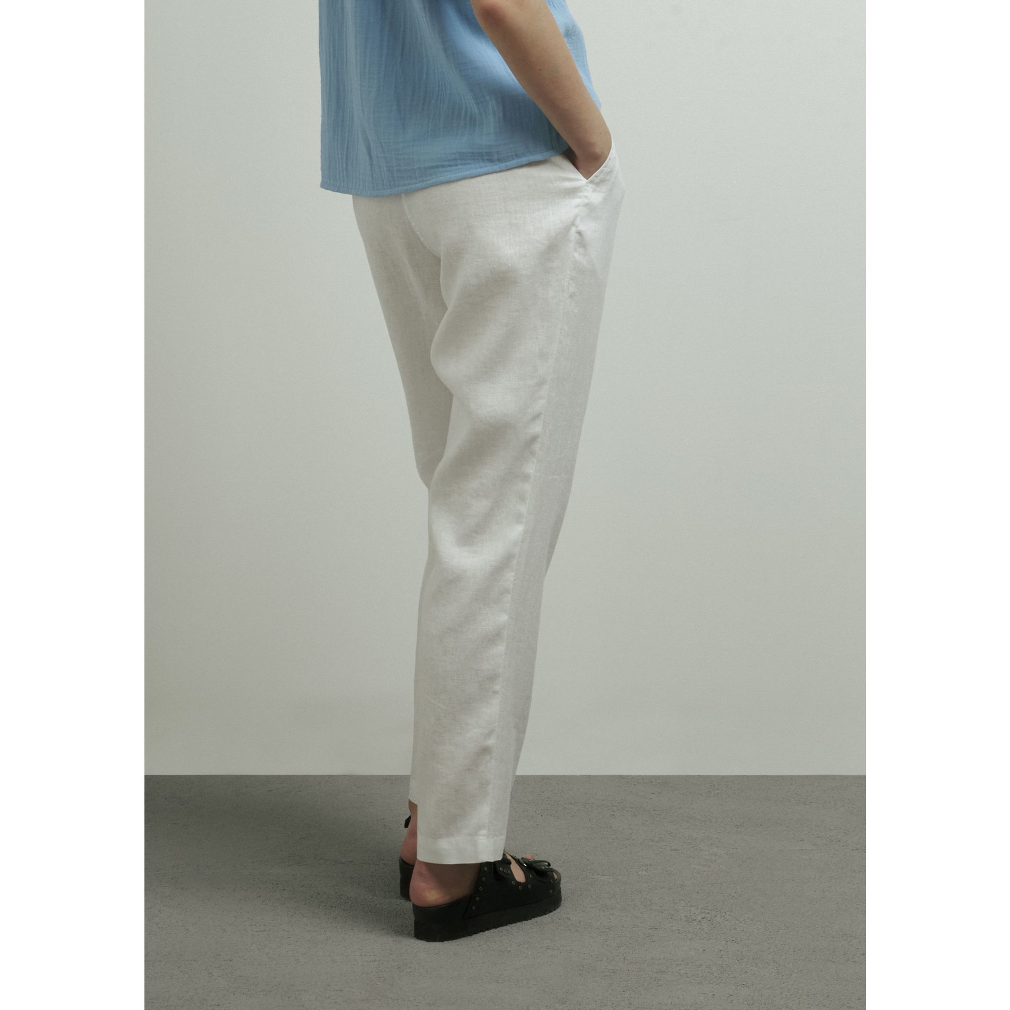 PANTALONE BIANCO CONBIPEL